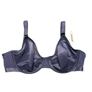 SOMA Nightshadow Blue 40C Unbelievable Lift Unlined Perfect Coverage Bra